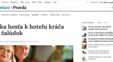 Láska hos�a k hotelu kráèa cez žalúdok - Pravda 5/2014