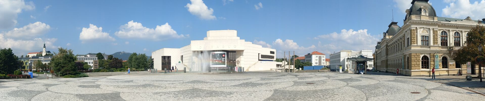 Panorama Divadlo A. Bagara Nitra Okolie hotela Mikado